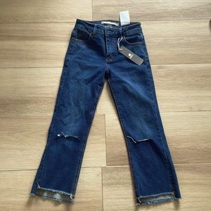 dennys size 7 flair jeans